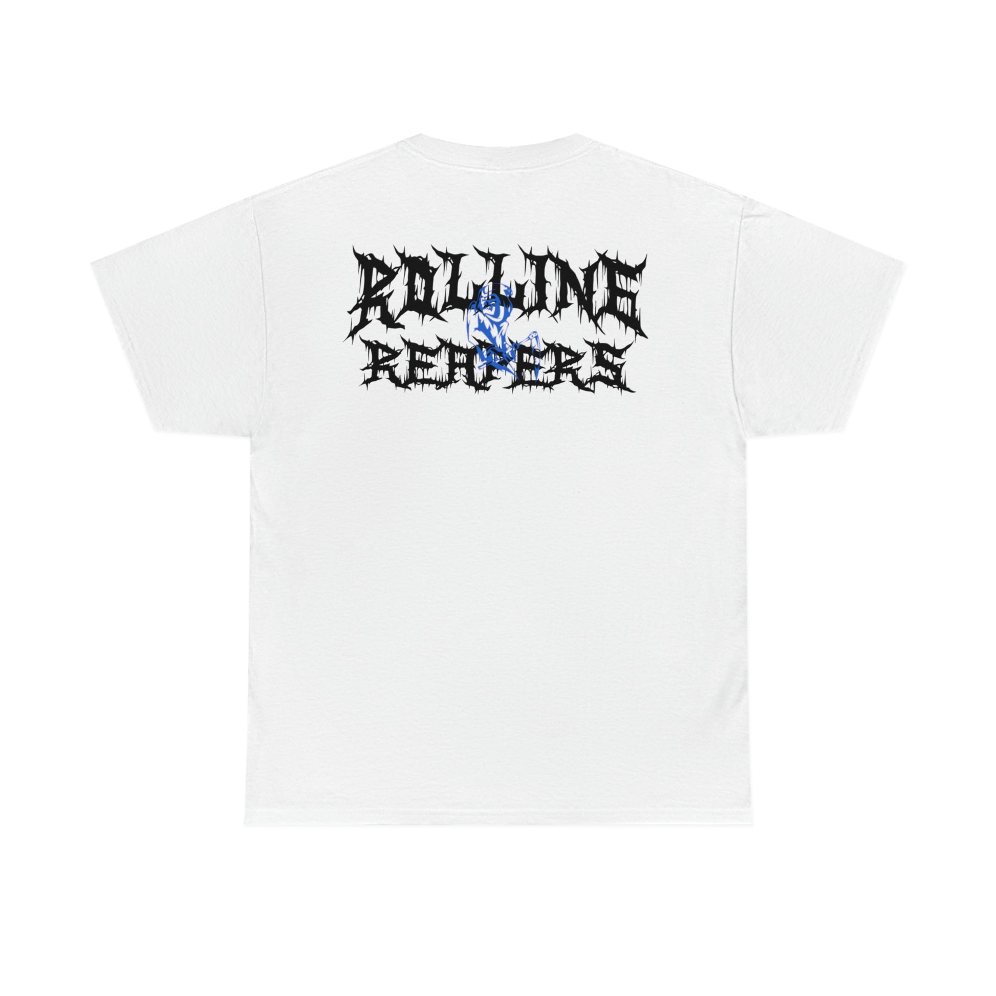 Rolling Reapers Blue Logo Tee